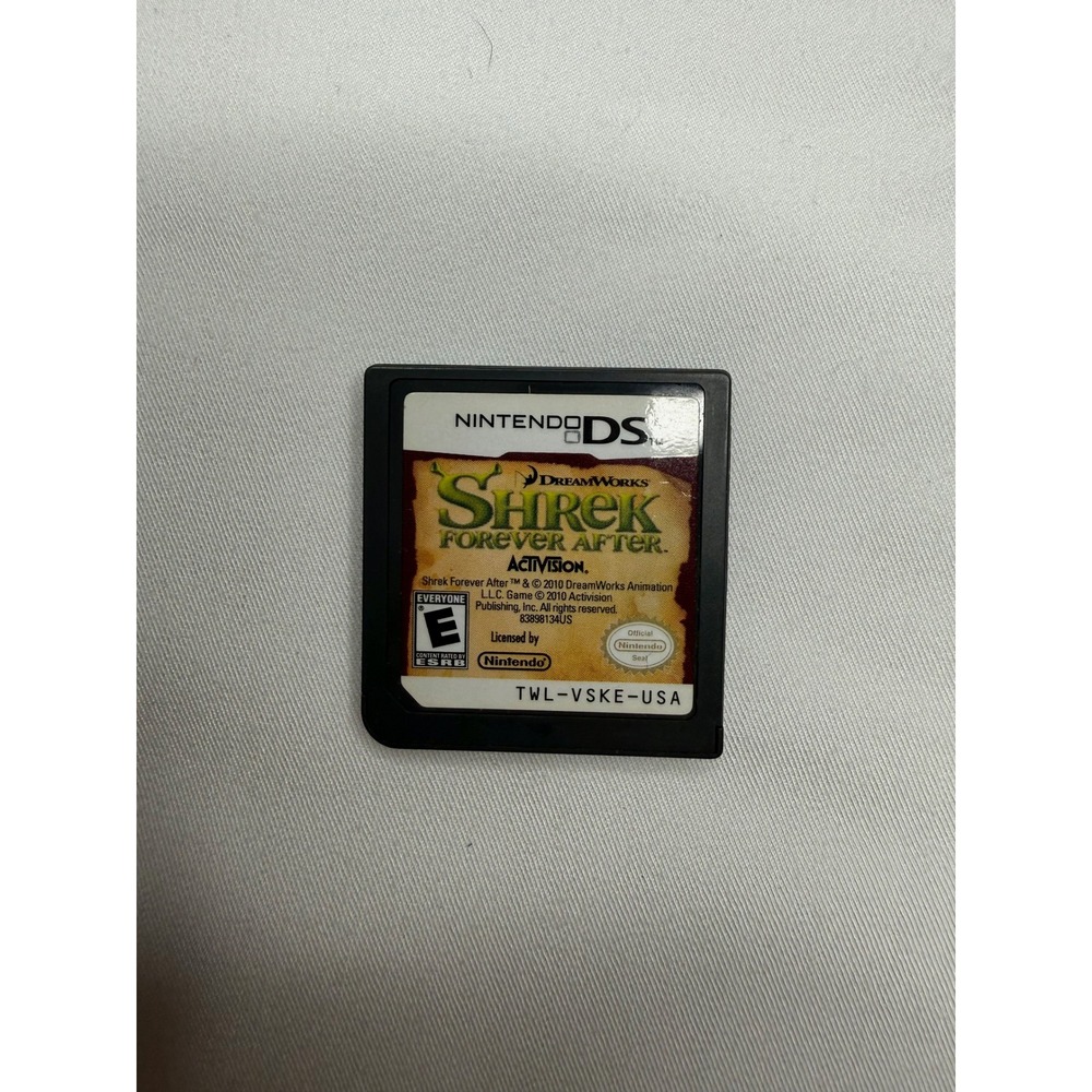 Shrek Forever After Nintendo DS Game Cartridge Activision TWL-VSKE-USA